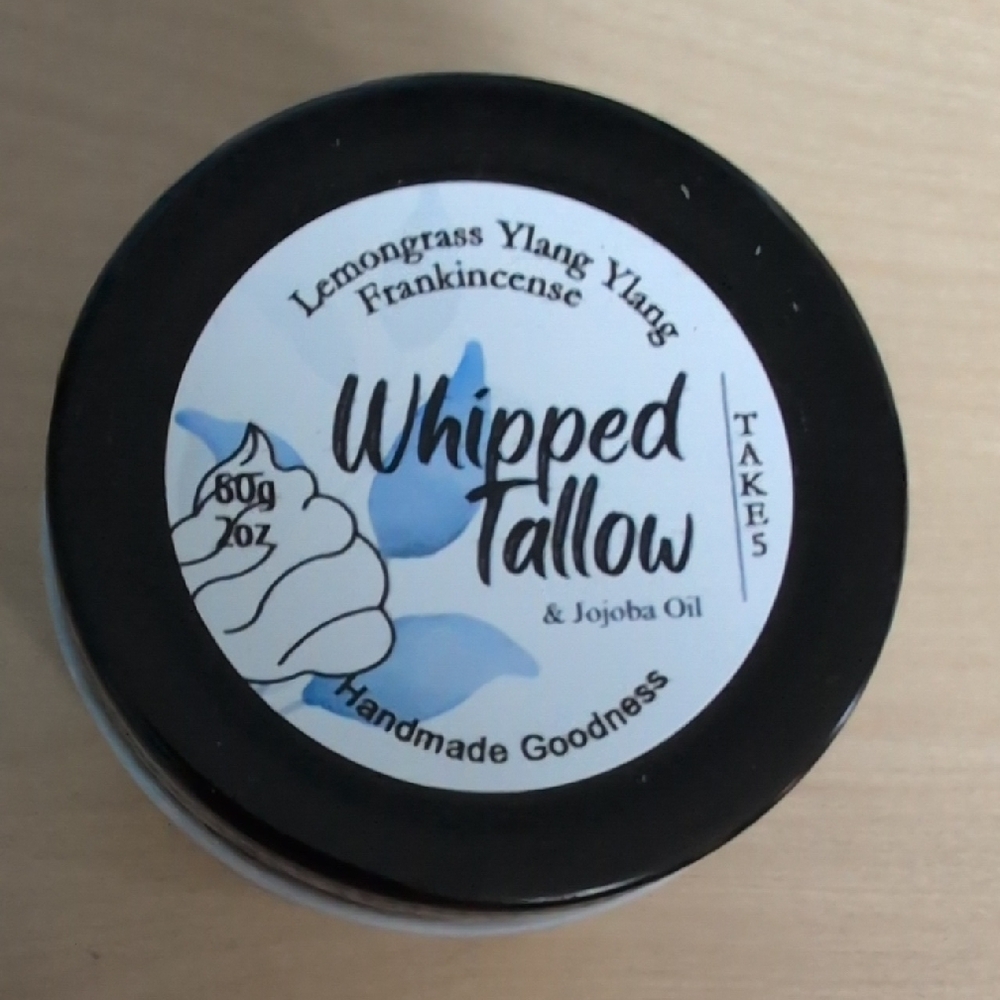 Whipped Tallow Moisturizer - Black and White